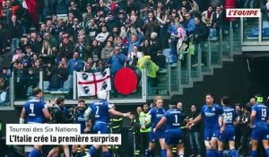L'Italie crée la première surprise du Tournoi des 6 Nations en s'offrant l'Écosse à domicile - Rugby - Tournoi des 6 Nations