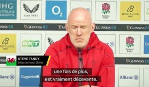 Galles - Tandy : "Pas au niveau pour le moment"