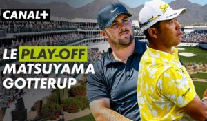 Le play-off entre Hideki Mastuyama et Chris Gotterup à Phoenix