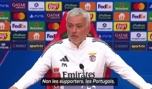 Benfica - Mourinho répond aux rumeurs d'un retour au Real