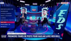 Hadjar a effectué ses premiers tours avec Red Bull - F1