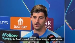 Real Madrid - Courtois : "Nous sommes derrière l'entraîneur"