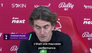 Frank : « Perdre de cette façon, c'est frustrant » - Foot - Premier League