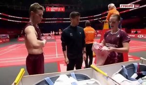 Le replay du 3e match de Gicquel/Delrue - Badminton