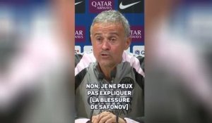 PSG - Luis Enrique : “On pense que Safonov a arrêté les 2 derniers penaltys avec la fracture”