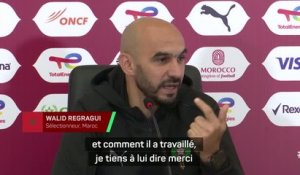 Maroc - Regragui : “Hakimi s’est sacrifié depuis 4 ou 5 semaines pour revenir”