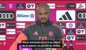 Bayern Munich : Kompany : "On a posé des bases solides avant d'aborder la nouvelle année"