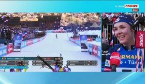 Camille Bened, 4e de la mass start : « Je me suis dit que j'allais faire ma première victoire à la maison » - Biathlon - Coupe du monde (F)