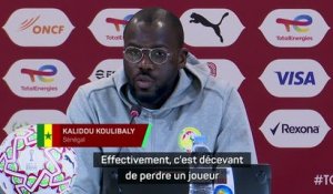 Sénégal - Koulibaly : "C'est décevant de perdre un joueur comme Assane Diao"