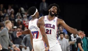 NBA : Finish sensationnel et énorme bataille entre Joel Embiid et Ja Morant