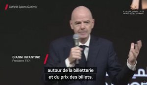 CdM 2026 - Infantino défend les prix des tickets : “On a eu 150 millions de demandes”