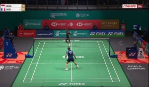 Le replay du match A. Lanier - Alwi Farhan - Badminton