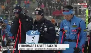 L'hommage à Sivert Bakken à Oberhof - Biathlon - Coupe du monde
