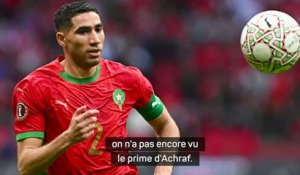 Maroc - Regragui : "On n'a pas encore vu le prime d'Achraf Hakimi, il arrivera demain"