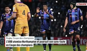 L'UBB atomise Northampton et poursuit son sans-faute en Coupe des champions - Rugby - Coupe des champions