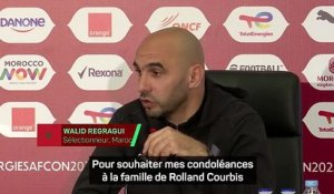 L'hommage de Regragui à Rolland Courbis - Foot - Disparition