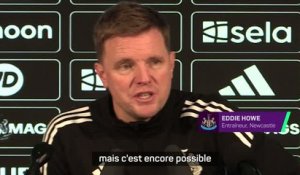 Newcastle - Howe veut croire à une remontée face à City : “Tout dépend du prochain but”