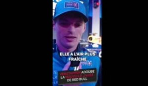 Red Bull - Vertsappen kiffe la nouvelle livrée !