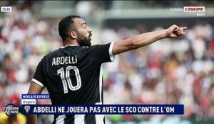 Sollicité par l'OM, le milieu d'Angers Himad Abdelli ne jouera pas contre sa possible future équipe samedi en Ligue 1 - Foot - Transferts
