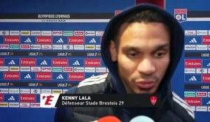 Kenny Lala : « Un sentiment de frustation après avoir joué à dix pendant 70 minutes » - Foot - Ligue 1 - Brest