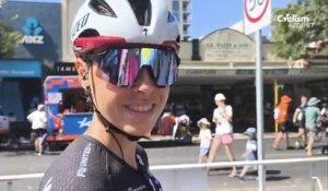 Santos Tour Down Under 2026 - INTERVIEW - Léa Curinier : "Le fil de la saison, le Tour de France et le maillot jaune avec Demi Vollering"