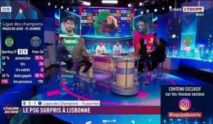 Possession record, 300e européenne ratée... : les stats de la défaite du PSG face au Sporting en Ligue des champions - Foot - Ligue des champions