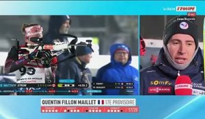 Erreur de manipulation pour Fillon Maillet - Biathlon - Coupe du monde