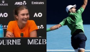 Tennis - Open d'Australie 2026 - Iva Jovic : "Quand Novak Djokovic vous donne un conseil..."