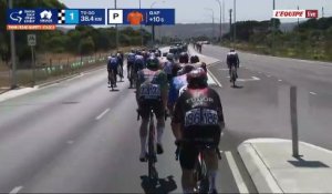 Jhonathan Narvaez victime de fractures aux vertèbres thoraciques - Cyclisme - Tour Down Under