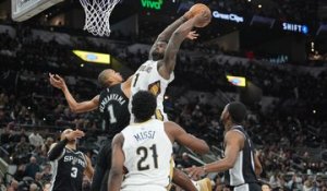 NBA : Zion Williamson et les Pelicans piègent les Spurs de Wembanyama
