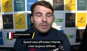 Dupont : « Quand vous affrontez l'Irlande, c'est toujours difficile » - Rugby - Tournoi 6 Nations