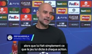 Manchester City - Guardiola encense Bernardo Silva : "Un joueur de la rue"