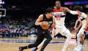 NBA : Alex Sarr porte les Wizards pour l'emporter contre Portland
