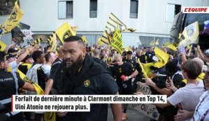 Hospitalisé après un accident cardiaque, Uini Atonio met un terme à sa carrière - Rugby