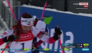 Quadruplé des Françaises sur le sprint, Guigonnat sacrée - Biathlon - Championnats d'Europe (F)