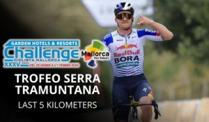 Challenge Mallorca 2026 - Trofeo Serra Tramuntana - Remco Evenepoel en patron... un raid de 56 kilomètres