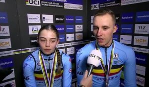 Cyclo-cross - Championnats du Monde UCI Rabobank 2026 - La Belgique 3e et en Bronze sur la course de relais par équipes mixtes