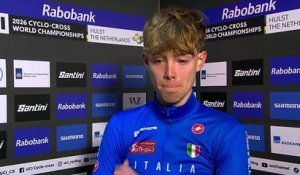 Cyclo-cross - UCI Rabobank World Championships 2026 - Filippo Grigolini après sa deuxième place
