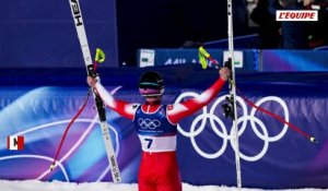 Franjo Von Allmen remporte le Super-G et s'adjuge un 3e titre aux JO 2026, déception pour Nils Allègre 4e à 3 centièmes - JO 2026 - Ski alpin (H)