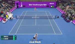 Doha - Sakkari renverse Swiatek en quarts !