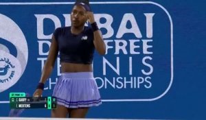 Dubaï - Gauff s'est employée