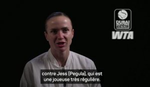 Dubaï - Svitolina : "Je n'étais pas au meilleur de ma forme"