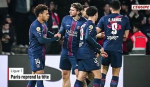 Le PSG surclasse Metz et reprend la place de leader de Ligue 1, deux points devant Lens - Foot - Ligue 1
