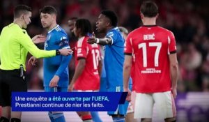 Benfica - Prestianni suspendu pour le play-off retour face au Real Madrid