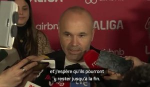 Barcelone - Iniesta : "Yamal doit continuer de s'améliorer"