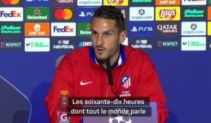Atlético - Koke : "Tant qu'on ne dira pas "ça suffit", on continuera avec ces calendriers"