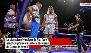 Tony Yoka change de nationalité sportive - Boxe - Divers