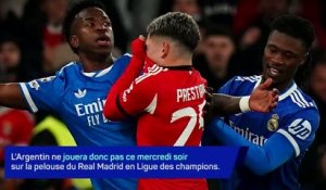 Benfica - Appel rejeté pour Prestianni !