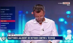 Alphand chute lors de l'entraînement de descente à Garmisch-Partenkirchen - Ski - Coupe du monde (H)