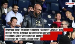 Nicolas Anelka vote Zinédine Zidane pour le poste de sélectionneur : « C'est le meilleur choix, il l'a déjà prouvé » - Foot - Bleus